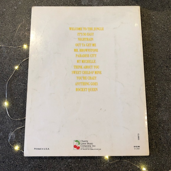 Guns n Roses guitar tab book - Picture 2 of 2